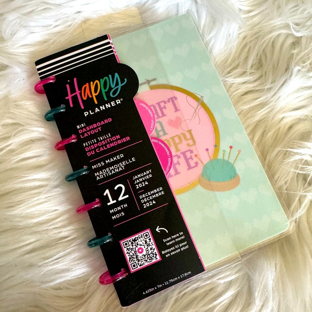 Happy Planner Mini Dashboard Layout 2024